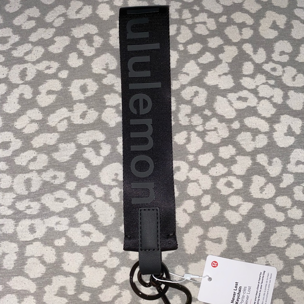 Lululemon Never Lost Keychain NWT Rare